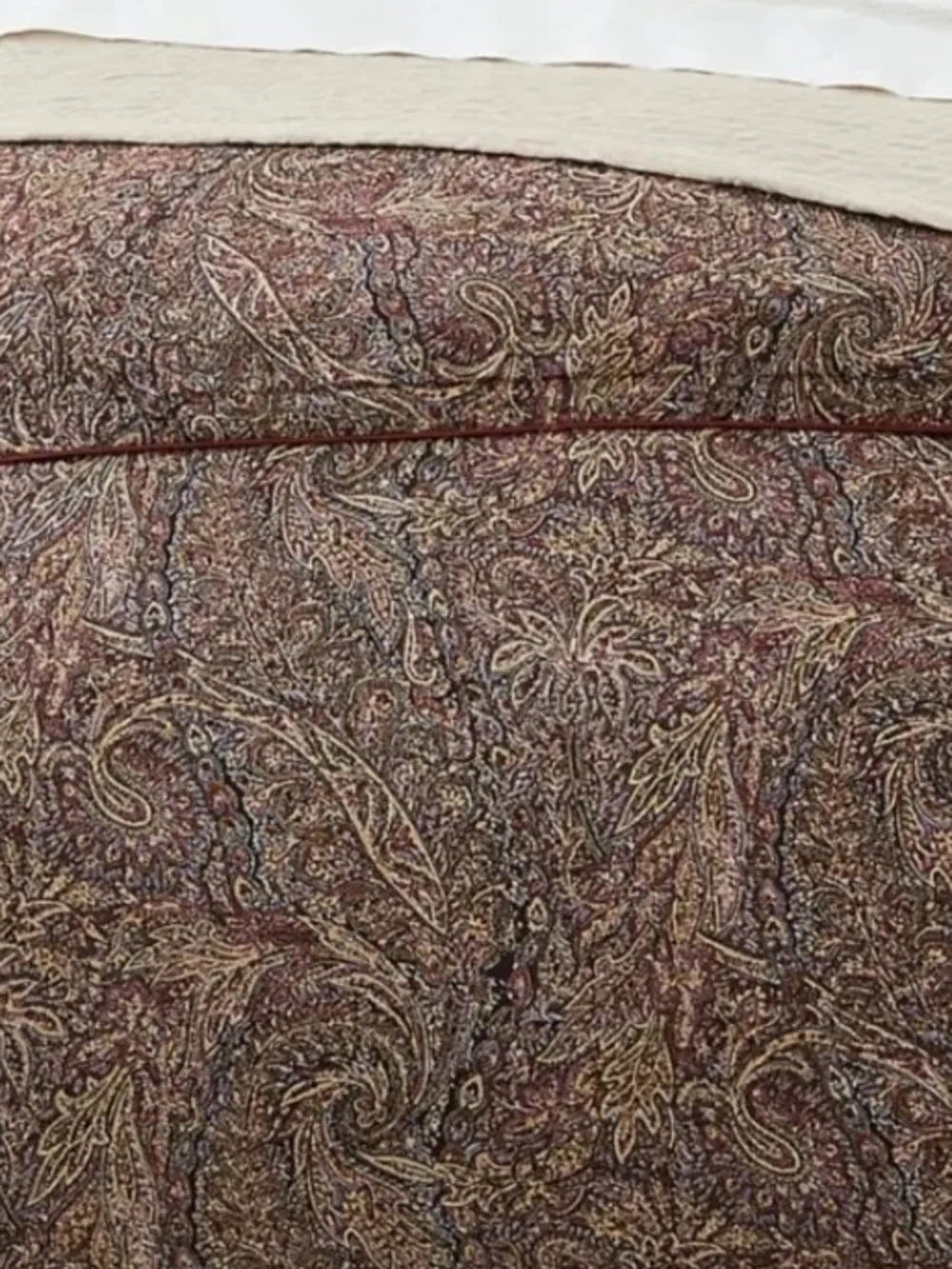 $335 Lauren Ralph Lauren Paisley Hallie  Comforter Set - Queen 100% Cotton